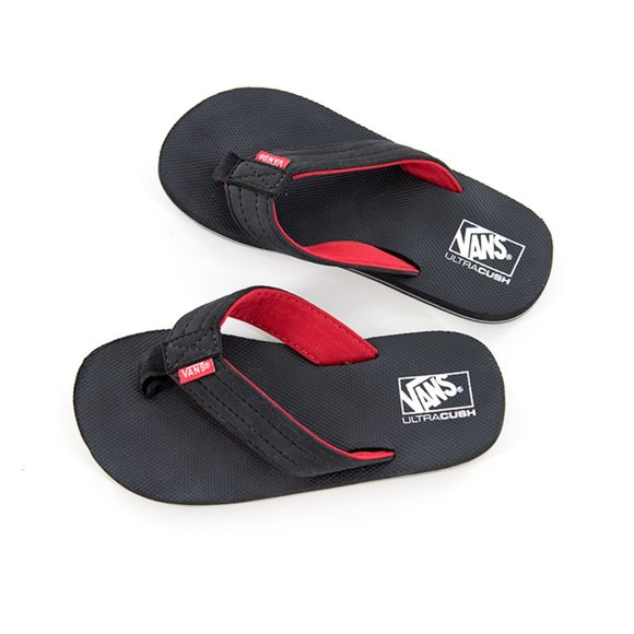 Child's Vans Flip Flops Size 1.5 - Like New - Picture 2 of 3